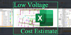 do low voltage, fire alarm, security takeoff and cost estimation