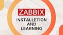 set up zabbix and help to learn