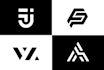 design professional creative monogram logo