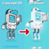design 3d model from 2d concept