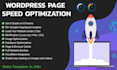increase wordpress,page speed, website speed up ,improve performance