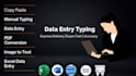 do accurate data entry, verified document conversion