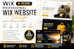 design or redesign wix website, wix online store, wix studio website development