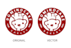 vectorize logo or image into high quality vector