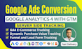 setup google ads conversion tracking, ga4 ecommerce server side tracking by GTM