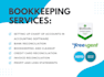 do quickbooks bookkeeping, cleanup, and reconciliation