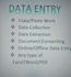 do data entry, copy paste, find email address product listing virtual assistant