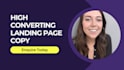 write high converting landing page copy