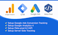 ga4 and GTM setup with pixels and server side tracking