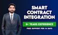 do nft, staking, presale, launchpad, smart contract integration