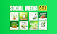 do social media post design, facebook ads design, instagram post, meta ads