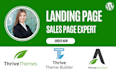 be thrive theme builder expert and fix errors