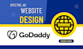 design or redesign your fully functional godaddy website