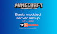 setup a basic professional minecraft modded server