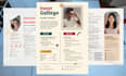 create ats compliant lebenslauf and executive resume design
