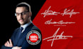 make an original exclusive signature design without font