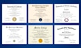 design professional certificate, diploma certificate, award certificate