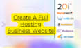 design full hosting business website