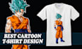 draw best cartoon t shirt design