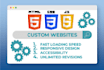 develop a website up to modern standards for your business