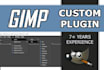write a custom gimp plugin to automate photo editing tasks
