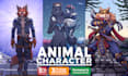 draw animal characters or illustrations