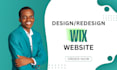 create wix website, wix website redesign, wix website design and wix studio