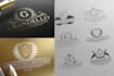 create a crest, heraldic,luxury logo