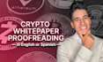 proofread and edit your crypto whitepaper