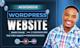 build wordpress website development, design, redesign wordpress business website