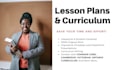 create course content, outlines, lesson plans and curriculum