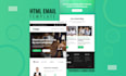 design responsive HTML email template