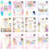 create kids birthday invitation water color theme