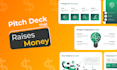 design modern, premium pitch deck powerpoint presentation
