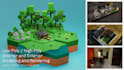 do 3d modeling of product, assets and environment in blender