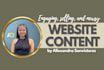 write a selling website content