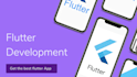 build and develop android and IOS app using flutter