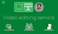 do fantastic video editing for youtube and post production