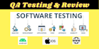 do QA testing and review of website, mobile apps