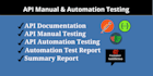 do API manual and automation testing using postman, playwright