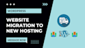 transfer, backup, clone, migrate wordpress website