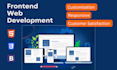 be your custom front end web developer via html, CSS, bootstrap