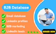 do b2b lead generation  business email prospect list contact list email finder