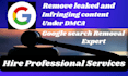 remove leaked and infringing content from google under dmca