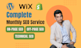 boost your website with monthly SEO service