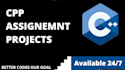 do projects assignments and scripts in cpp