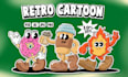 draw vintage retro cartoon character for mascot, t shirt, logo