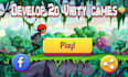 develop design 2d unity games