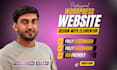 design wordpress website or landing page using elementor