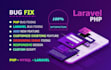 fix php laravel bugs and modify update deploy website